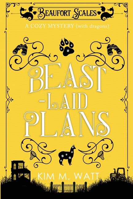Front cover_Beast-Laid Plans - a Cozy Mystery (with Dragons)
