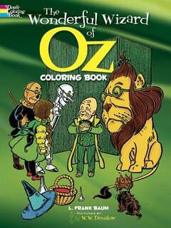 Front cover_The Wonderful Wizard Of Oz Coloring Book