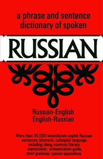 Front cover_Dictionary Of Spoken Russian