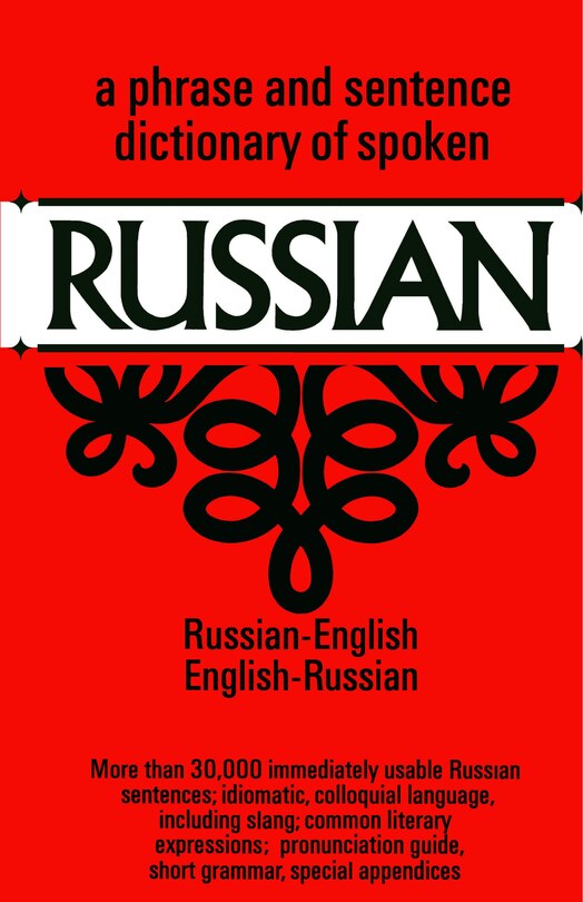 Front cover_Dictionary Of Spoken Russian