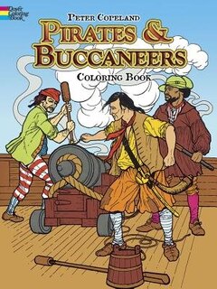 Front cover_Pirates & Buccaneers Coloring Book