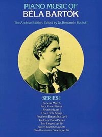 Front cover_Piano Music of Béla Bartók, Series I