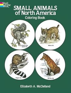 Couverture_Small Animals Of North America Coloring Book