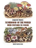 Front cover_Mushrooms of the World With Pictures to Color