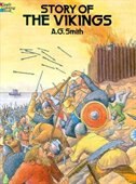 Front cover_Story Of The Vikings Coloring Book