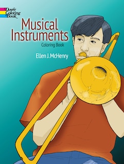 Couverture_Musical Instruments Coloring Book