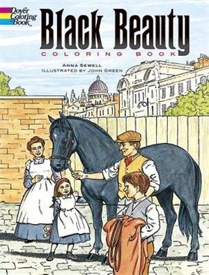 Front cover_Black Beauty Coloring Book