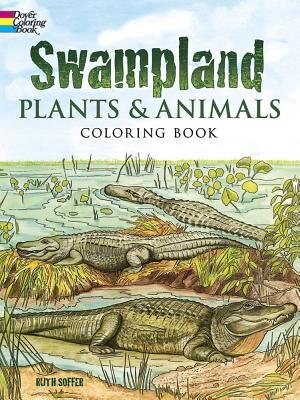 Front cover_Swampland Plants And Animals Coloring Book