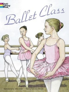 Front cover_Ballet Class Coloring Book