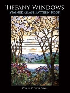 Couverture_Tiffany Windows Stained Glass Pattern Book