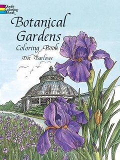 Couverture_Botanical Gardens Coloring Book