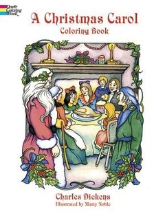 Front cover_A Christmas Carol Coloring Book