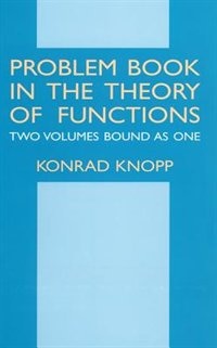 Couverture_Problem Book In The Theory Of Functions
