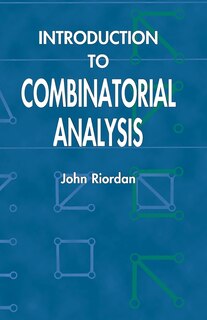 Front cover_Introduction to combinatorial analysis