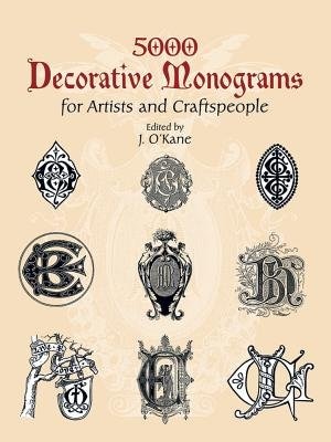 Front cover_5000 Decorative Monograms For Artists And Craftspeople