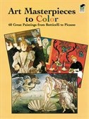 Front cover_Art Masterpieces To Color