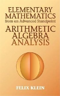 Front cover_Elementary mathematics from an advanced standpoint