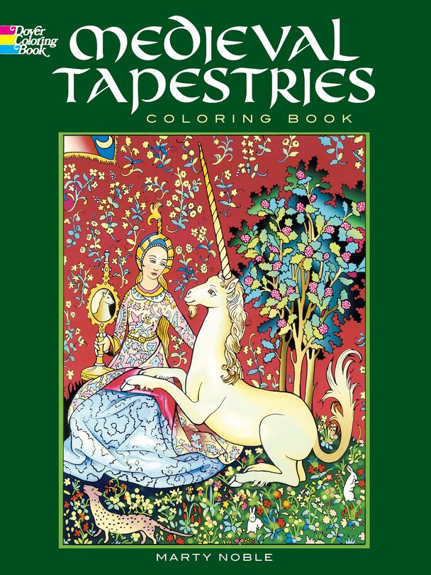 Front cover_Medieval Tapestries Coloring Book