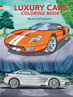 Front cover_Luxury Cars Coloring Book