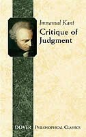 Front cover_Critique of Judgment