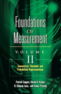 Front cover_Foundations of Measurement Volume II