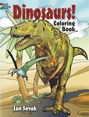 Couverture_Dinosaurs! Coloring Book
