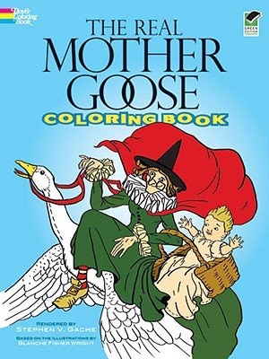 The Real Mother Goose Coloring Book