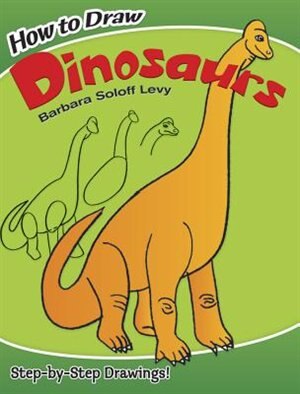 Front cover_How to Draw Dinosaurs