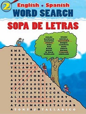 Couverture_English-Spanish Word Search Sopa de Letras #2