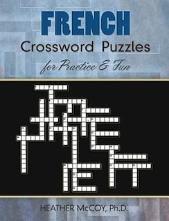 Front cover_French Crossword Puzzles for Practice and Fun