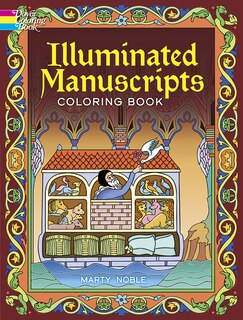 Front cover_Illuminated Manuscripts Coloring Book