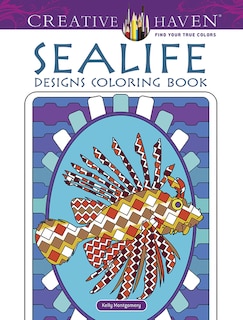 Couverture_Creative Haven Sealife Designs Coloring Book