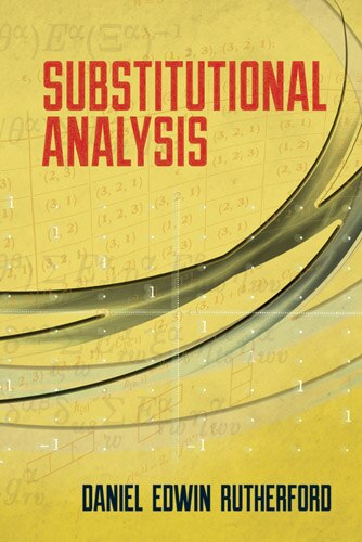Front cover_Substitutional Analysis