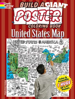 Couverture_Build a Giant Poster Coloring Book -- United States Map