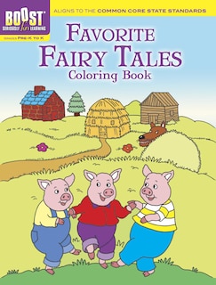 Front cover_Favorite Fairy Tales Coloring Book