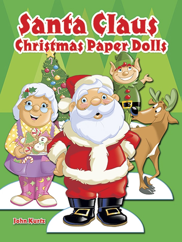 Front cover_Santa Claus Christmas Paper Dolls