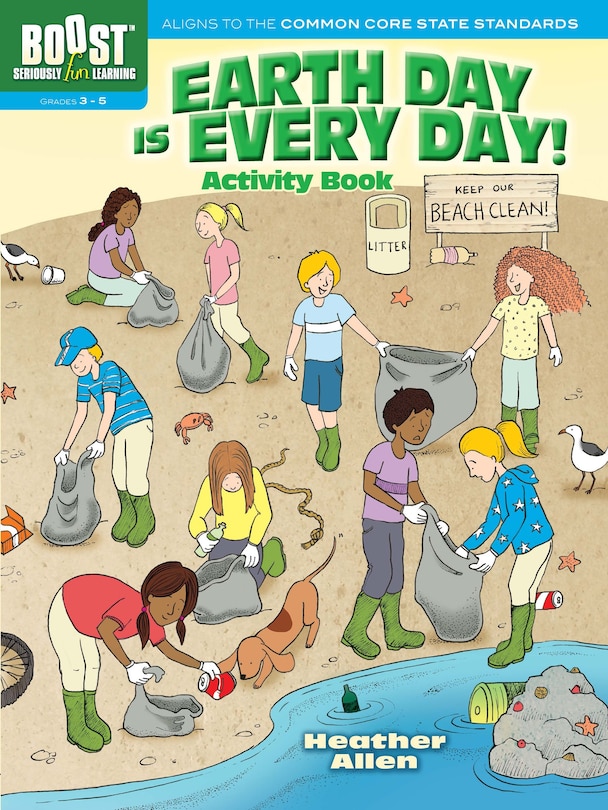 Front cover_Earth Day Is Every Day! Activity Book