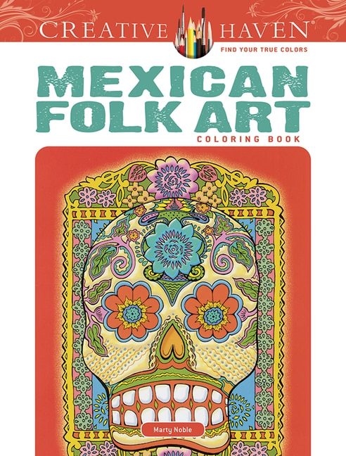Front cover_Creative Haven Mexican Folk Art Coloring Book