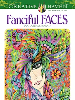 Front cover_Creative Haven Fanciful Faces Coloring Book