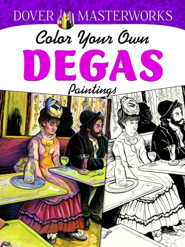 Front cover_Color Your Own Degas Paintings