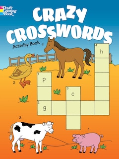 Front cover_Crazy Crosswords Activity Book