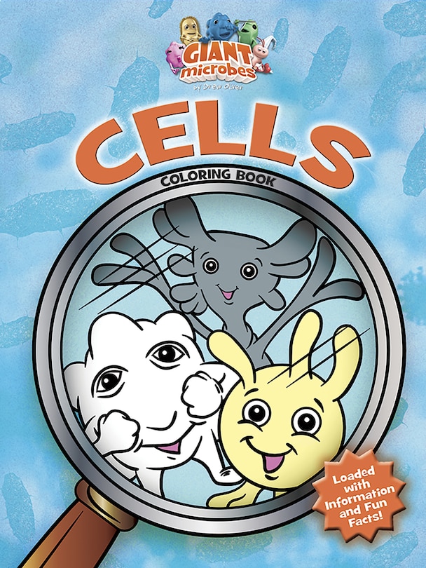 Front cover_Giantmicrobes--Cells Coloring Book