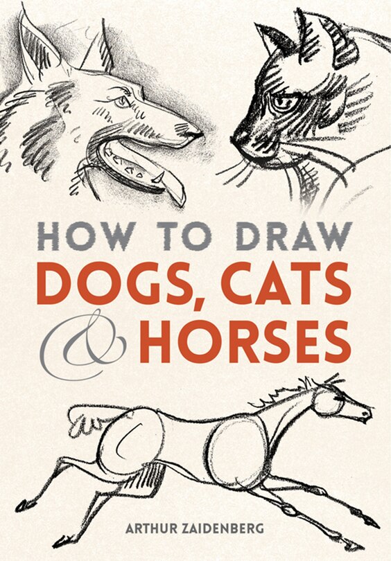 Couverture_How to Draw Dogs, Cats and Horses
