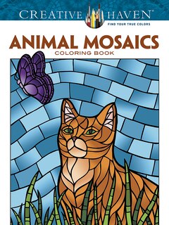 Couverture_Creative Haven Animal Mosaics Coloring Book