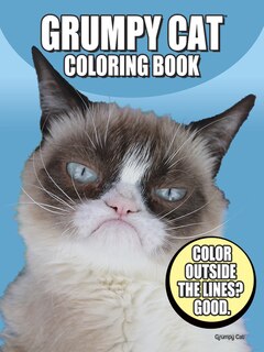 Front cover_Grumpy Cat Coloring Book