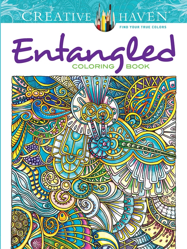 Couverture_Creative Haven Entangled Coloring Book