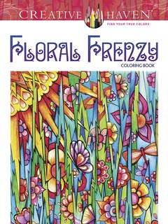 Front cover_Creative Haven Floral Frenzy Coloring Book
