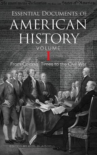 Front cover_Essential Documents of American History, Volume I