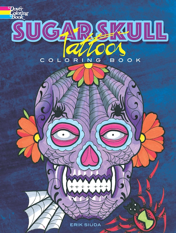 Sugar Skull Tattoos Coloring Book