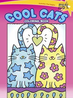 Front cover_Spark Cool Cats Coloring Book